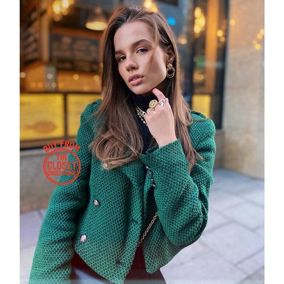 ZARA Cropped Jacket NWT - Picture 4 of 16